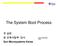The System Boot Process