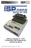 ISPnano Series IV - ATE Production ISP Programmer