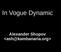 In Vogue Dynamic. Alexander Shopov