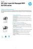 HP Color LaserJet Managed MFP E67550 series