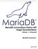MariaDB ColumnStore Python API Usage Documentation