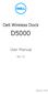 Dell Wireless Dock D5000. User Manual. Ver. 1.0