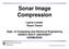 Sonar Image Compression