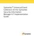 Symantec Universal Event Collectors 4.4 for Symantec Security Information Manager 4.7 Implementation Guide