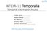 NTCIR-11 Temporalia. Temporal Information Access