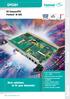 CPC501. Best solutions to fit your demands! 6U CompactPCI Pentium M SBC.