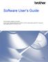 Software User s Guide