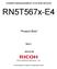 RN5T567x-E4. Product Brief POWER MANAGEMENT SYSTEM DEVICE. Rev RICOH Electronic Devices Co., Ltd.