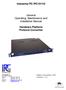 Industrial PC IPC191V2. General Operating, Maintenance and Installation Manual. Hardware Platform Protocol Converter