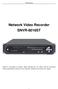 Network Video Recorder SNVR-8016ST