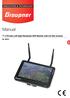 7 (178 mm) LCD High Resolution DVR Monitor with 5,8 GHz receiver No