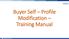 mjunction services limited Buyer Self Profile Modification Training Manual