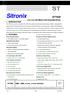 Sitronix. 65K Color Dot Matrix LCD Controller/Driver 1. INTRODUCTION