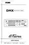 User manual DMX CONTROL 512. Table of contents