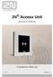 2N Access Unit. Access Control. Installation Manual 2.2
