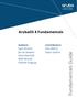 ArubaOS 8 Fundamentals. Kevin Marshall Mak Moussa Andrew Tanguay. Fundamentals Guide