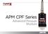 APM CPF Series. Advanced Pressure Module