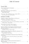Table of Contents. Evolving Derived Entity Types in Conceptual Schemas in the UML Cristina Gómez, Antoni Olivé