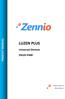 PRODUCT MANUAL LUZEN PLUS. Universal Dimmer ZN1DI-P400. Program version: 3.0 Manual edition: a