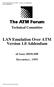 LAN Emulation Over ATM Version 1.0 Addendum