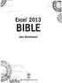 ft so ea i E? a p qjf, $0> Excel 2013 BIBLE John Walkenbach