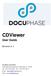 CDViewer. User Guide. Version 6.1