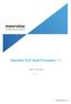 Standard DLP Build Processor 1.1. User Guide. User Guide. Rev. 001
