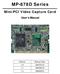 MP-878D Series. Mini-PCI Video Capture Card. User s Manual. Edition Release Date /01/ /06/ /09/22