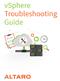vsphere Troubleshooting Guide