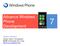 Advance Windows Phone Development. Akber Alwani Window Phone 7 Development EP.NET Professionals User Group