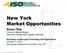 New York Market Opportunities