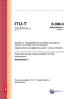 ITU-T. G Amendment 1 (06/2011) Improved impulse noise protection for DSL transceivers Amendment 1