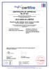 CERTIFICATE OF APPROVAL No CF 331 JELD-WEN UK LIMITED