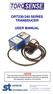 ORT230/240 SERIES TRANSDUCER USER MANUAL