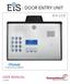 : DOOR ENTRY UNIT USER MANUAL EIS-LCD. Programming Software