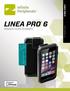 LINEA PRO 6 iphone 6 1D/2D SCANNER LINEA PRO 6 USER MANUAL