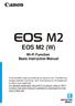 EOS M2 (W) Wi-Fi Function Basic Instruction Manual