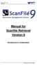 Manual for Scanfile Retrieval Version 9