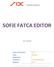 SOFiE FATCA EDITOR User Guide