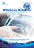 Wireless Solution. GPS / GNSS / WLAN / Bluetooth(BLE) / LTE Antennas & Modules. WIESON International Co., Ltd, a Member of Wieson Group