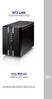 NT2 LAN. Dual-Bay Network Attached Storage. User Manual September 13, 2010 v1.2 Firmware: WS_2.0.0_