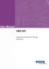 User Manual UBC-221. Industrial Internet of Things Gateway