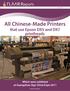 All Chinese-Made Printers that use Epson DX5 and DX7 printheads