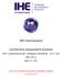 IHE International. Conformity Assessment Scheme. Part 2: Requirements for Conformity Assessment Cycle (IHE-CAS-2) June 22, 2017