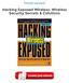 Hacking Exposed Wireless: Wireless Security Secrets & Colutions Ebooks Free