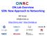 ON.Lab Overview SDN: New Approach to Networking. Bill Snow