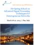 N# Spring School on Advanced Signal Processing Techniques for Heterogeneous Networks