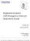 Singlewire-enabled VoIP Emergency Intercom Operations Guide