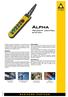 Alpha. Pendant control station. business partner. Features. Design. Materials. Industrial lifting. Construction lifting.