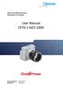Optronis CoaXPress Cameras CamPerform CP70 Series. User Manual CP70-1-M/C-1000